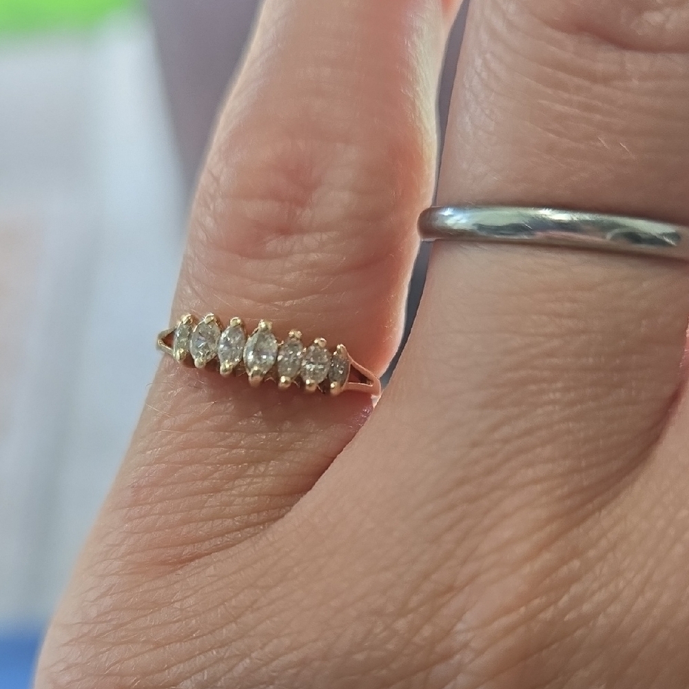 14k Diamond Ring
